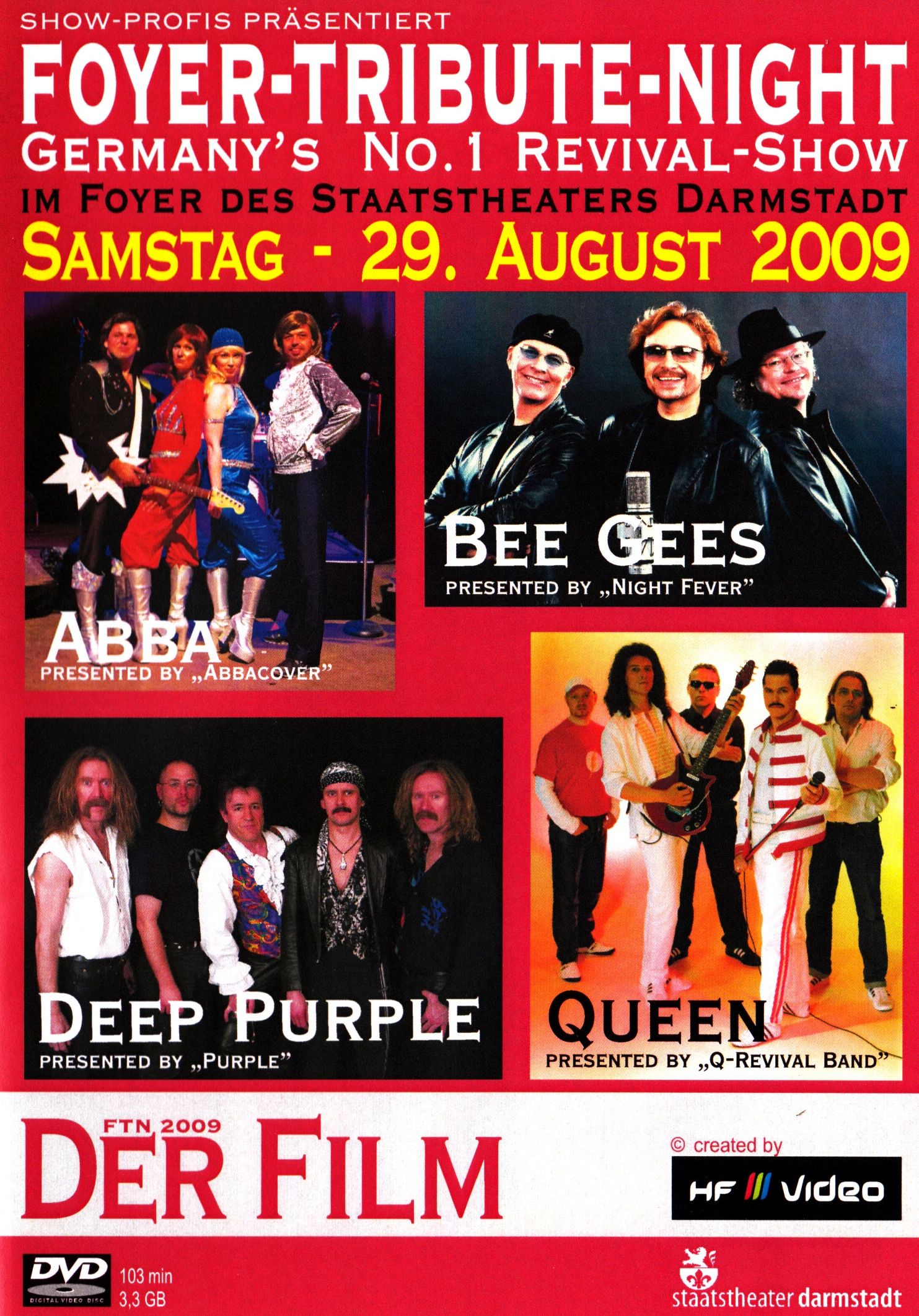 Foyer Tribute Night 2009


Laufzeit 1 Stunde 43 Minuten